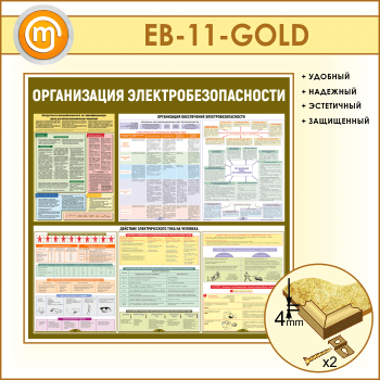 Стенд «Организация электробезопасности» (EB-11-GOLD)