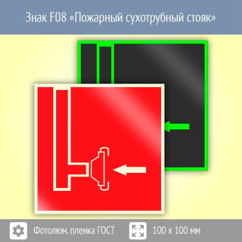 ���� F08 ��������� ����������� ����� (������������������ ������ ���� 34428-2018, 100�100 ��)