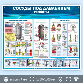 Стенд «Сосуды под давлением. Ресиверы» (TM-14.2)